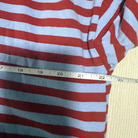 Easel Red and Purple Striped Short Sleeve Tee - Picture 7 of 11